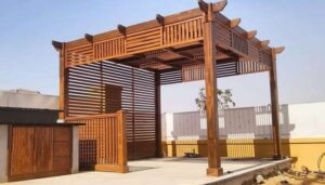 برجولات خشب | تصميم حصري لمساحتك الخارجية يجمع بين الجمال والمتانة